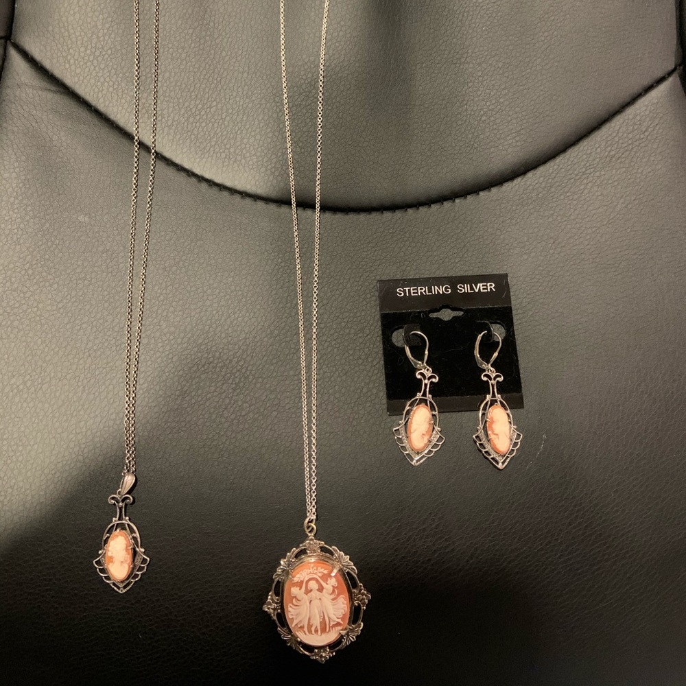 Sundance pendant necklaces and dangler earrings